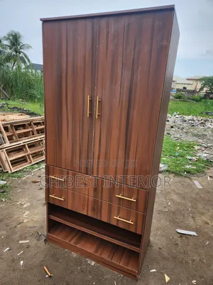 High Quality Standard Two Doors Wardrobe
