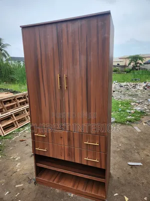 A Wardrobe 3by6ft Made With HDF Plywood