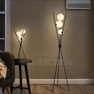 Modern Nordic Led Floor Lamp Iron Tripod