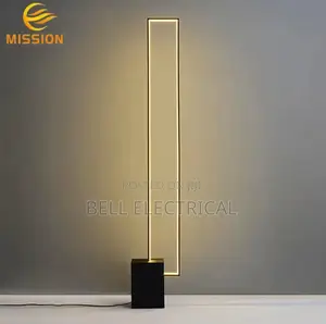 Nordic Geometric Square Led Floor Lamps