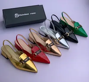 Stylish Low Heel Sling Back Sandals