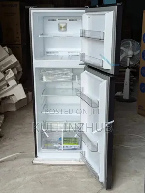 Midea 371 Liters Double Door Refrigerator – Hd 520 Fw Inox