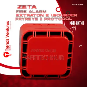 Zeta Addressable Mkii-axt/R Fire Alarm Sounder