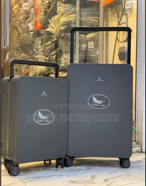 Luxury Set of Two Leaves King Luggage Traveling Box