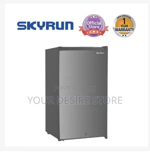 Skyrun 93 Litres Single Door Fridge (Bcd-95a) - Silver