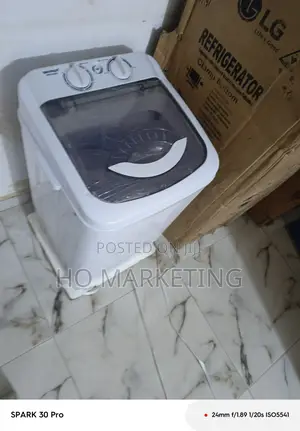 Clean Clothes Faster – Skyrun 6kg Single Tub Washing Machine