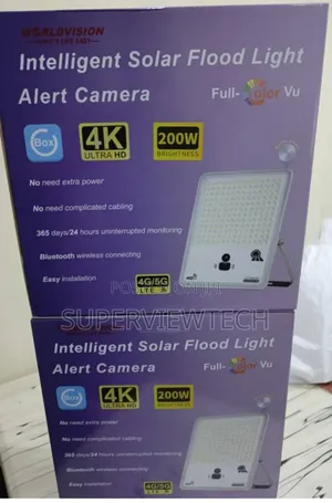 Solar Street Light Spy CCTV Camera