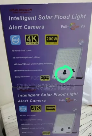 Solar Street Light Spy CCTV Camera