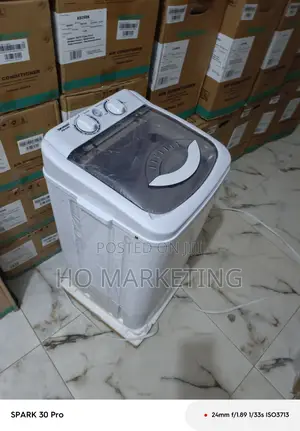 Skyrun Washing Machine 6kg Top Loader – Durable Plastic Body
