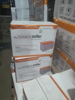 Choice 120ah Dry Cell Solar Battery With Warranty