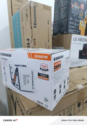 Plug in and Relax Firman 2000w Floor Mount for Appliances