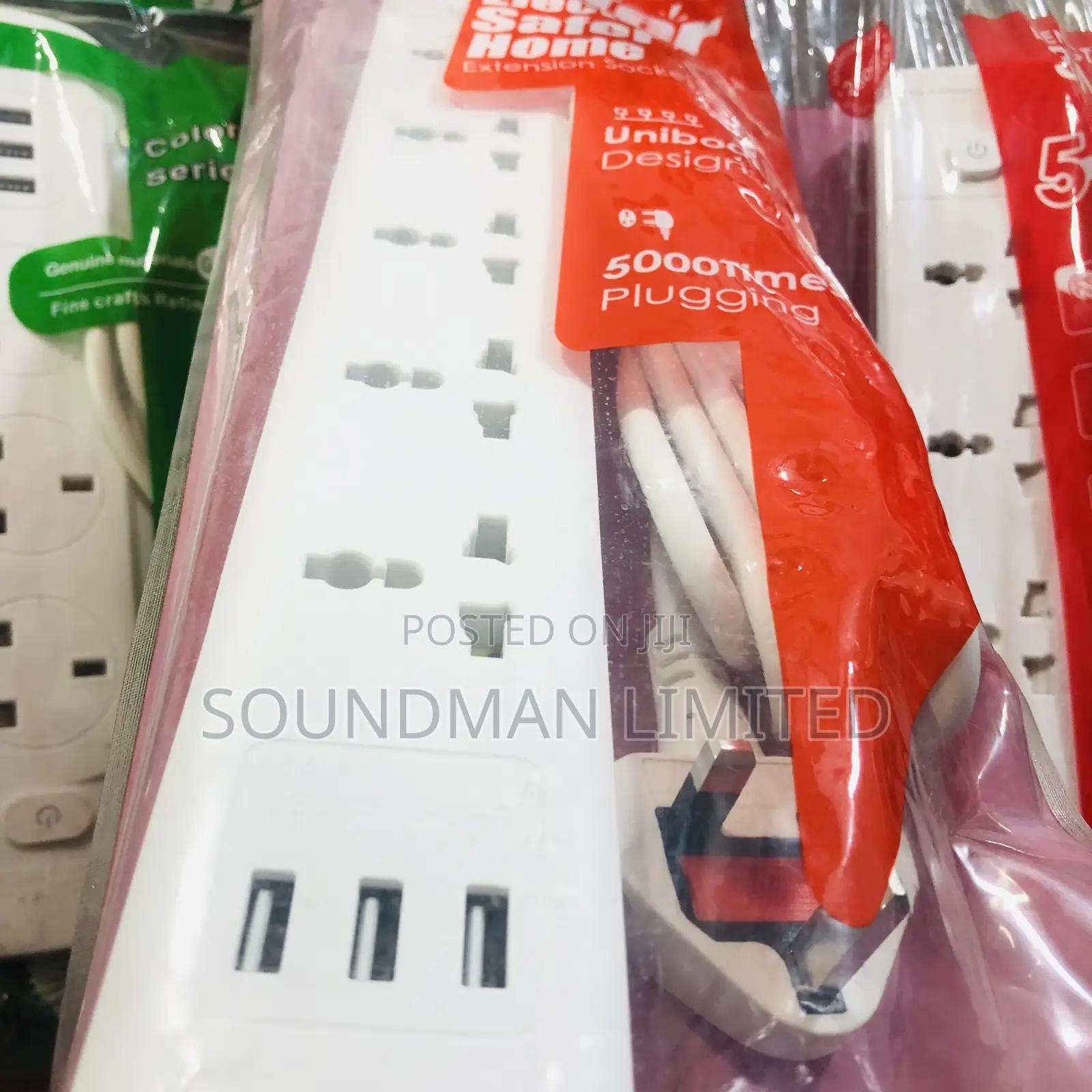 Itel 5 Way Extension Socket Box