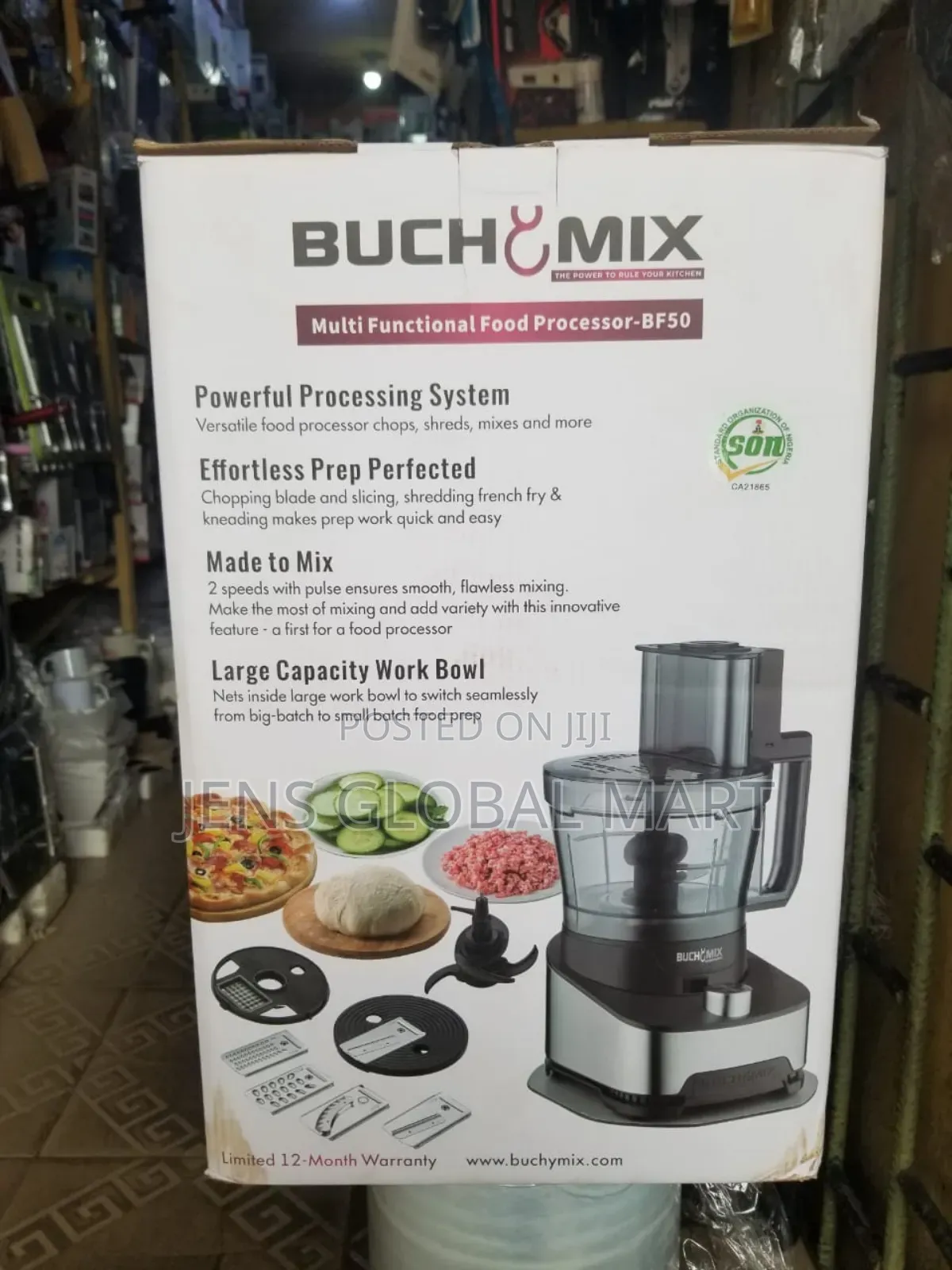 Buchy Mix Mult Purpose Food Processor