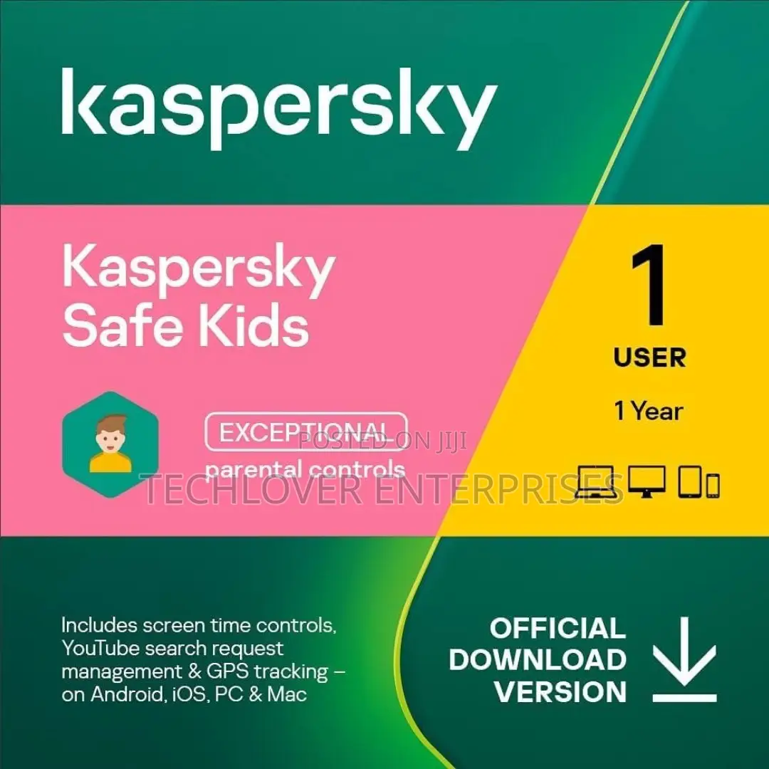Kaspersky Safe Kids 1 Device 1 Year