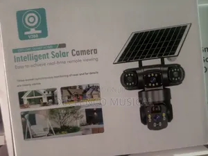 Smart Intelligent 3 Face Wireless Solar CCTV Camera