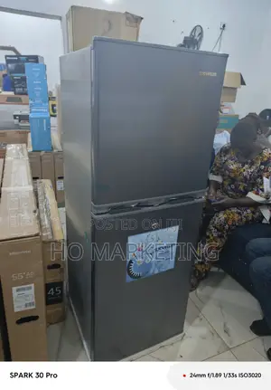 Skyrun 195l Double Door Fridge, Frost-Free Low Noise