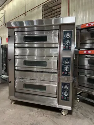 Industrial 3 Deck/9 Trays Gas Oven