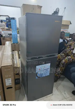 Skyrun 195l Double Door Refrigerator With Top Freezer