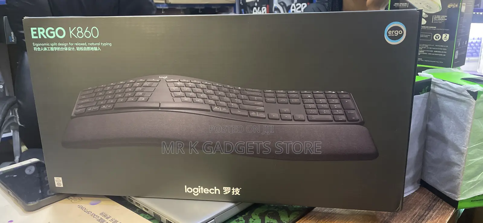 Logitech Bluetooth Ergonomic Keyboard