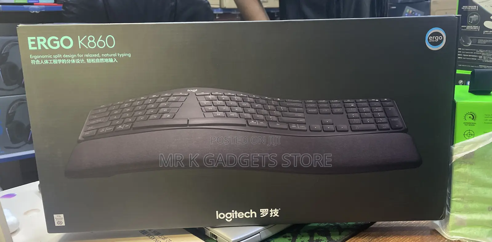 Logitech Bluetooth Ergonomic Keyboard