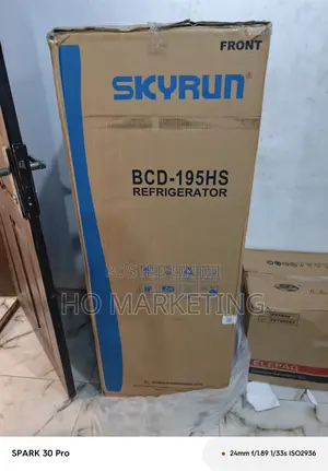 Top Freezer Skyrun Fridge – 195 Litres, Silent Operation