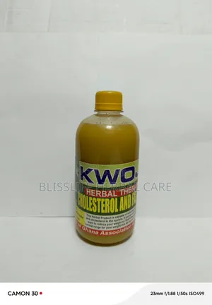 Cholesterol. And Fat Destroyer Herbal Liquid Kwojo