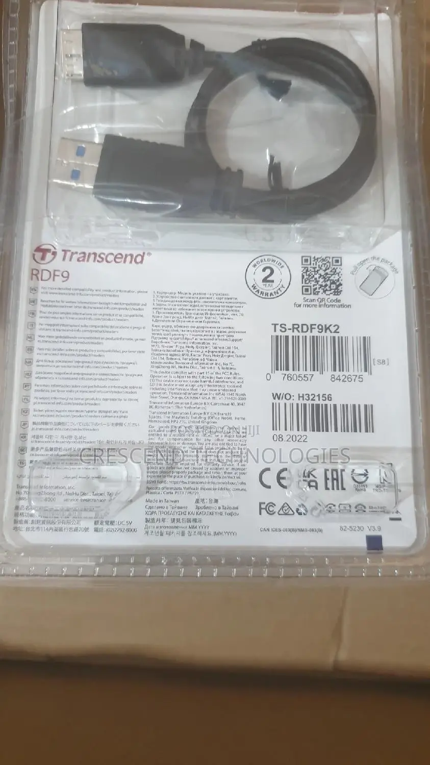 Transcend Usb 3.1 Card Reader Rdf9