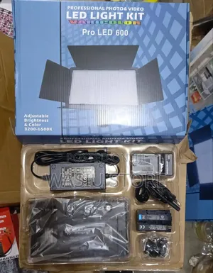 Professional Photo Video Led-light Kit Pro Led 600