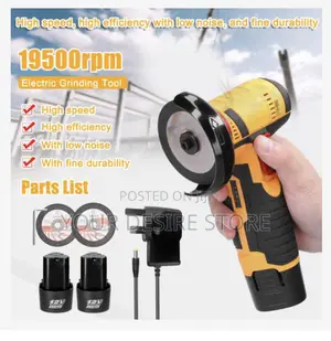 12v 19500rpm Electric Grinding Tool Handheld Cutter