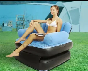 2 Layers/Steps Multipurpose Inflatable Bed and Chair