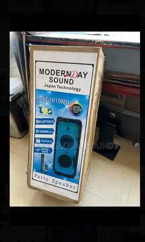 Modernday Party Box Speaker With Wireless Mic 10,000 Watts