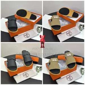Hermes Quality Luxury Men Slippers