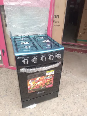 Boscon  Automatic 4 Burner Gas Cooker With Gas Oven  > 2 Yrs