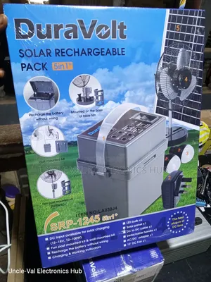 Duravolt Dc Solar Pack With Mini Fan