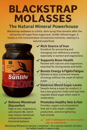 Blackstrap Molasses for Hormonal Imbalance, Cyst, Etc