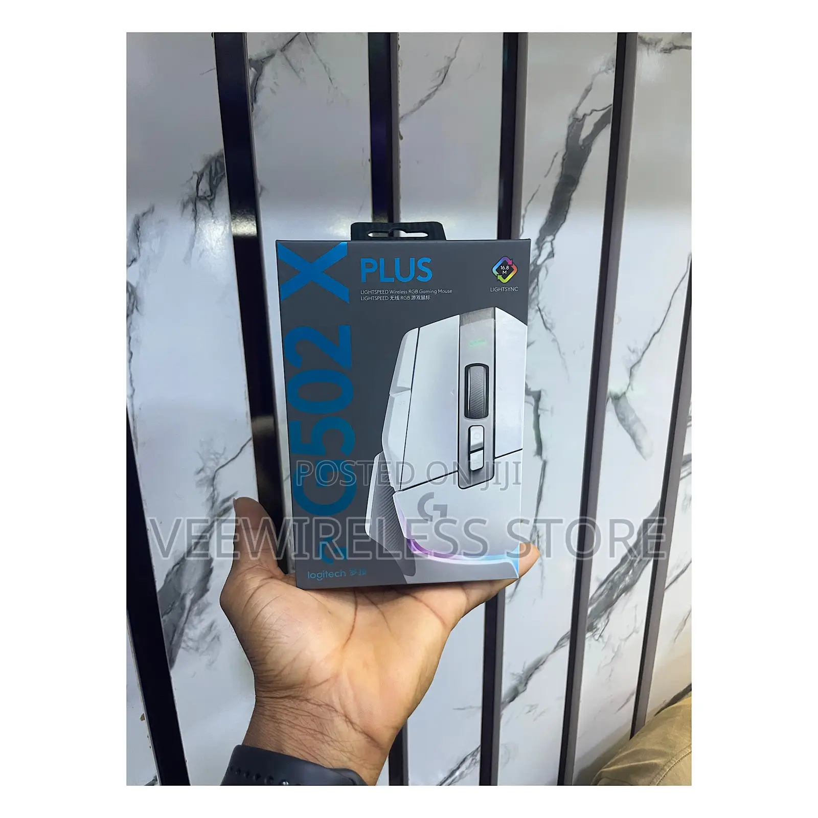 Logitech G502 X Plus Wireless Gaming Mouse - Lightspeed