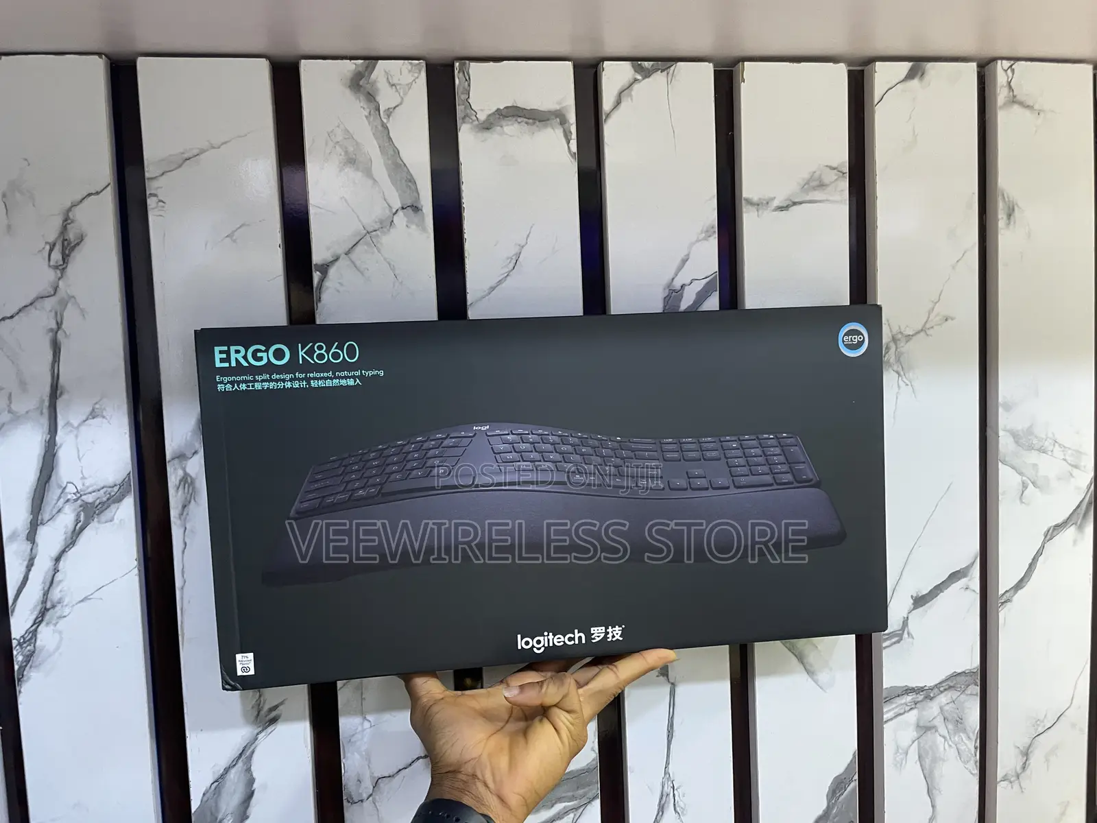 Ergo Wireless Ergonomic Keyboard - Split Keyboard