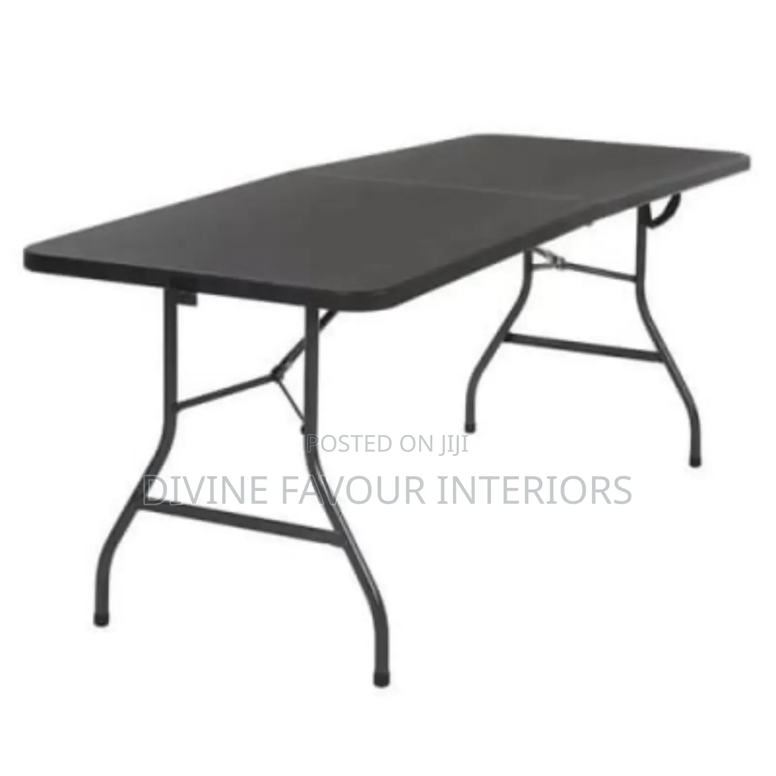 6ft Plastic Foldable Table - 6 - Seater