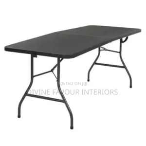 6ft Plastic Foldable Table - 6 - Seater