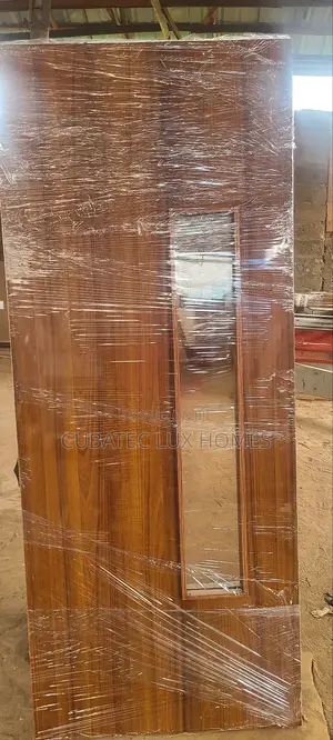 Kitchen Glass Wooden Door