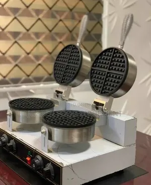 Industrial Waffle Maker Double