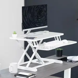 32 Inch Standing Desk Monitor Riser Tabletop Sit to Stand