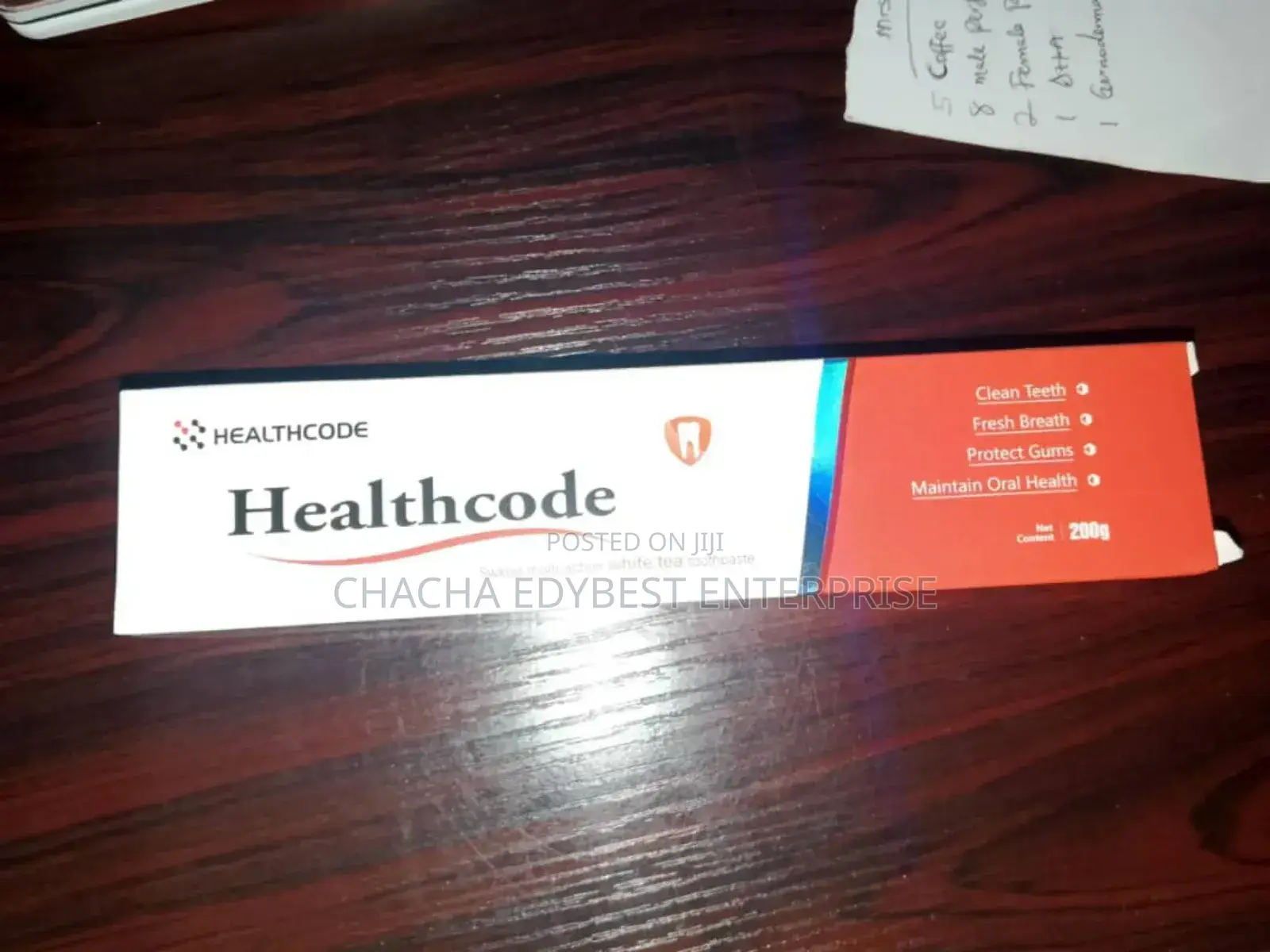 Health Code Multi - Action White Tea Toothpaste