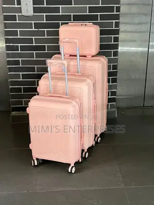 Luxury Luggage Set Rubber
