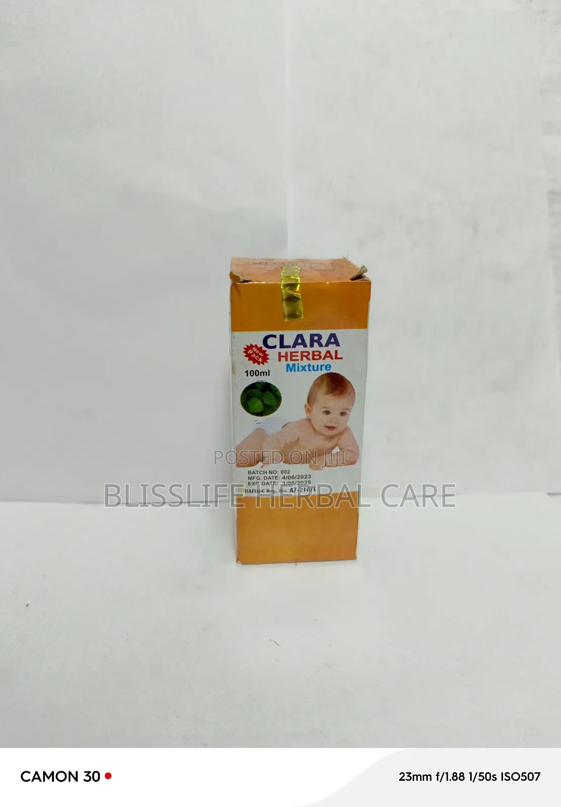 Clara Herbal Mixture for Babies