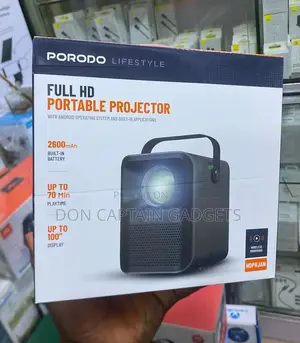Porodo Rechargeable Android Projector 2600mah Battery