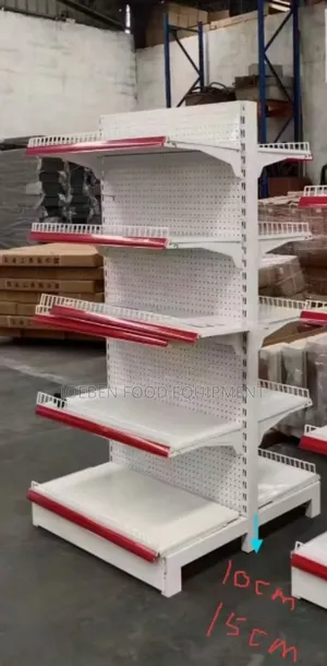 Double Supermarket Shelves