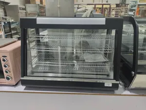 Snacks Display Warmer Black