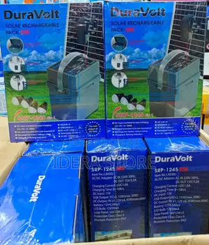 Duravolt 4in1 Solar Rechargeable With 4 Bulb