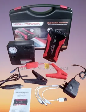 Automatic Jump Starter With Tyre Air Compressor 12v